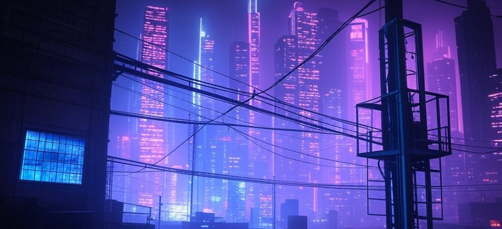 industrial cyberpunk-insidered synthwave city called Helstalgia. A LitRPG episodic adventure
