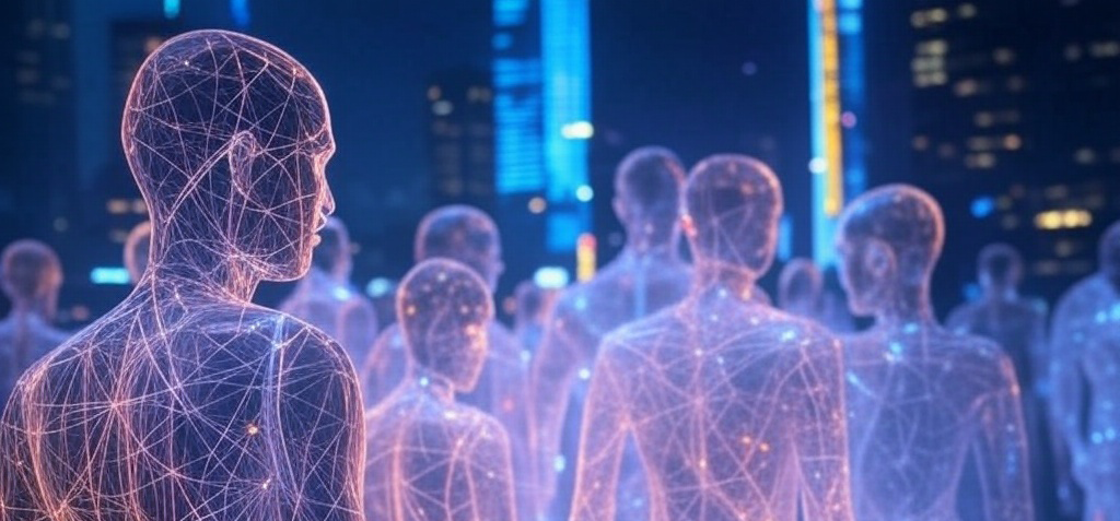 meta people living inside the metaverse for the helstalgia story